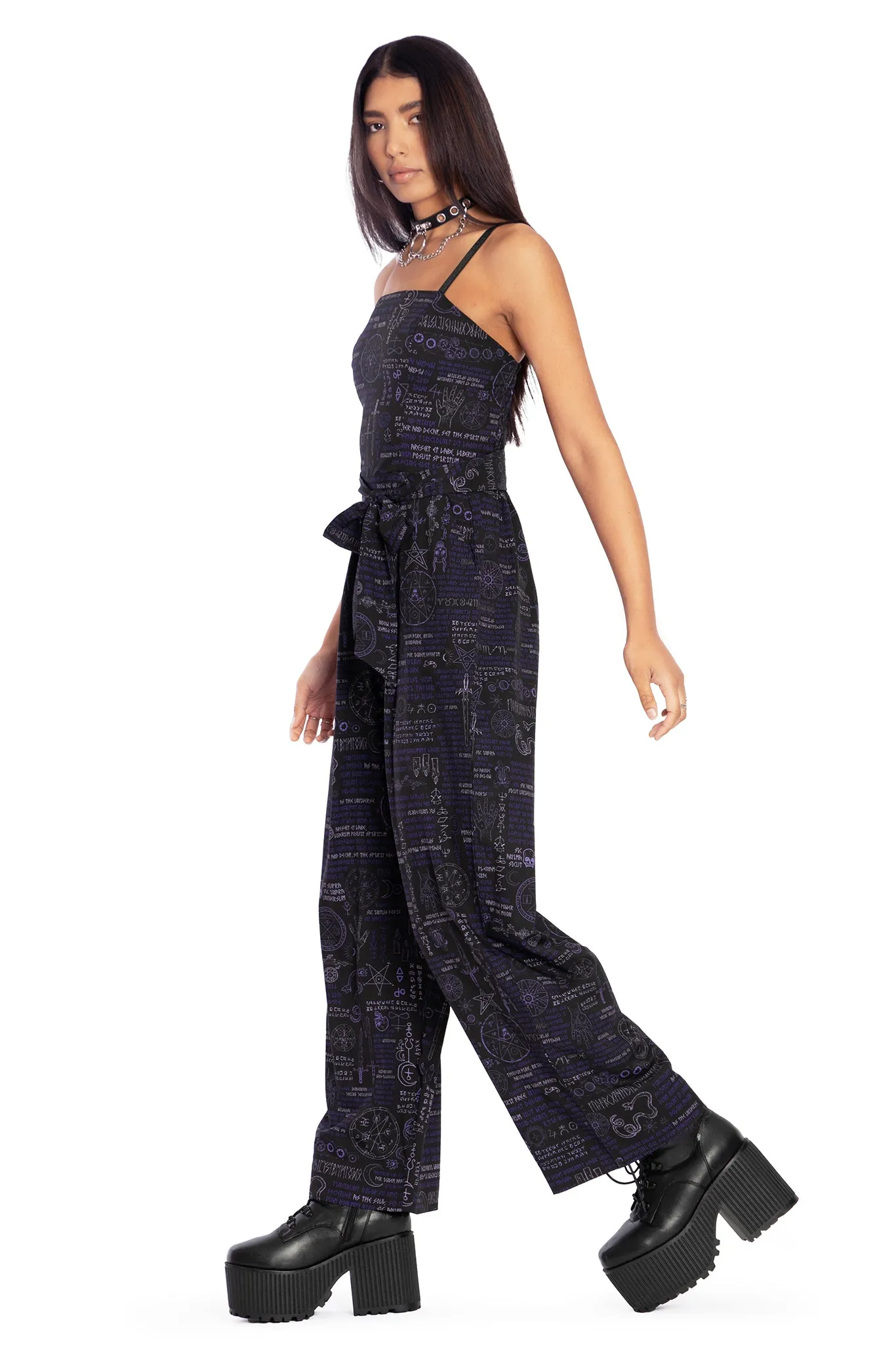 Spellbook Long Picnic Jumpsuit