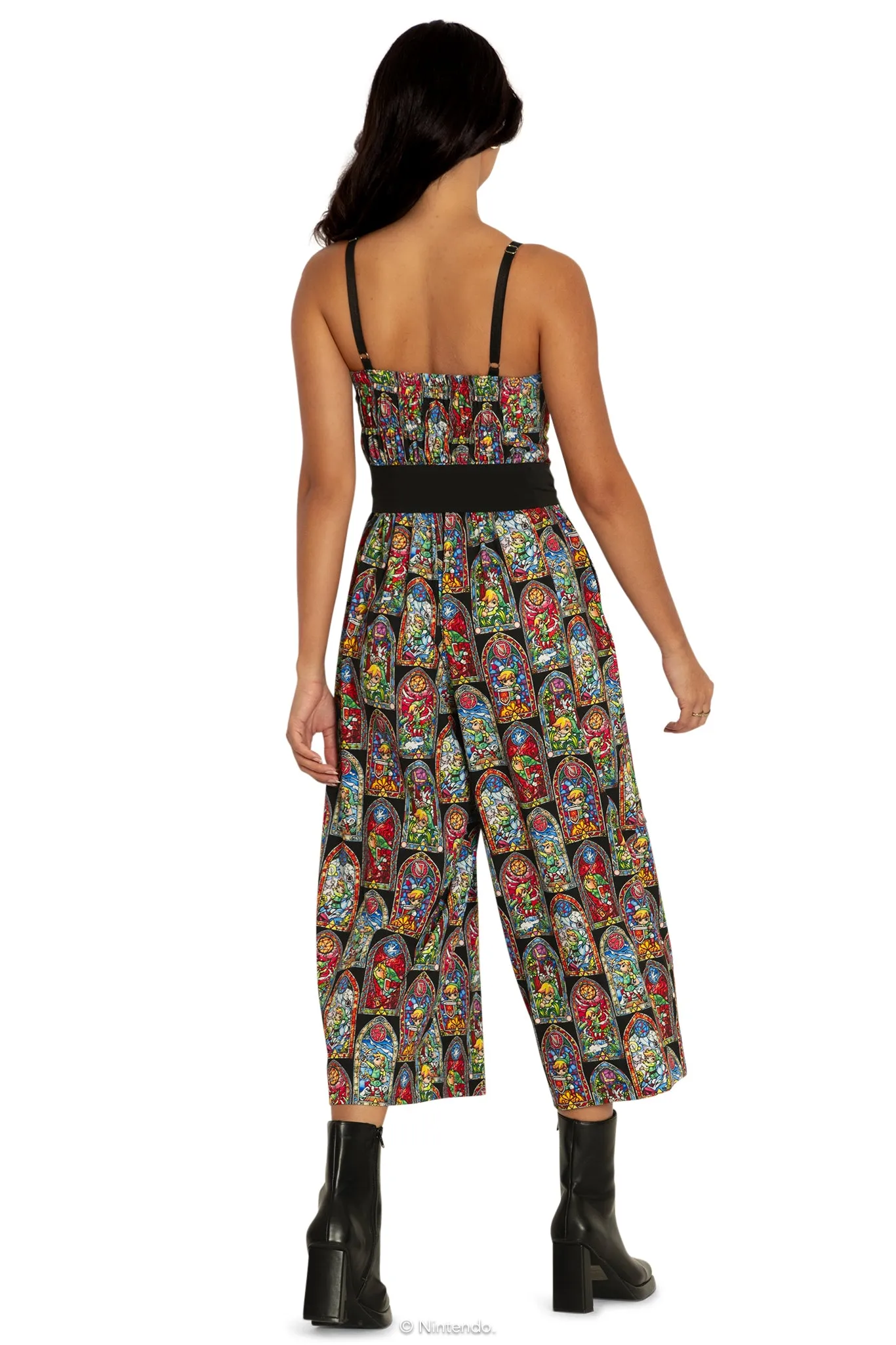 Stained Glass Link Picnic Jumpsuit