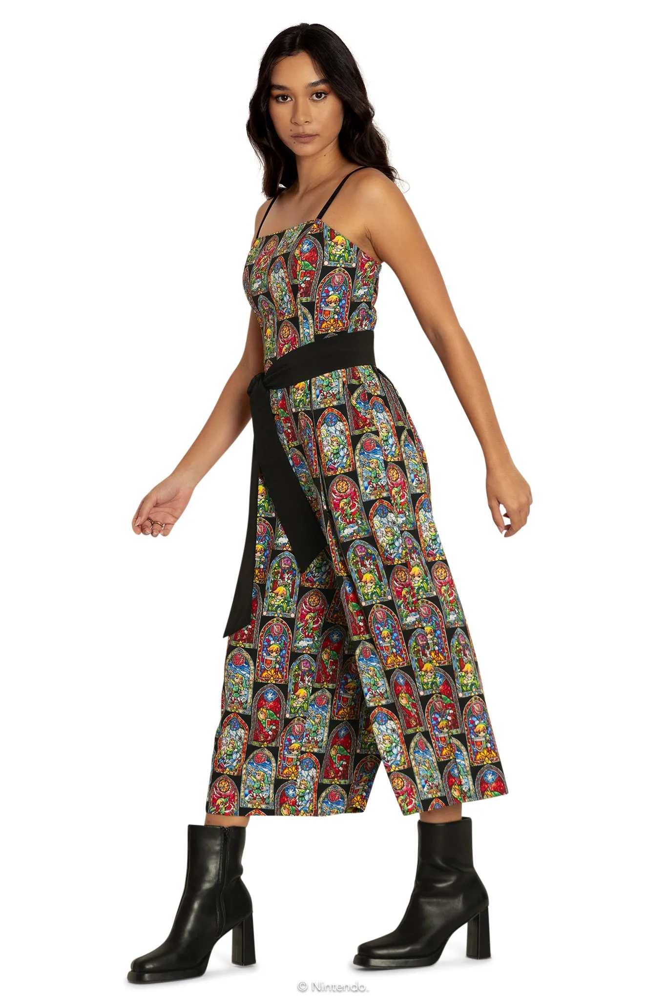 Stained Glass Link Picnic Jumpsuit