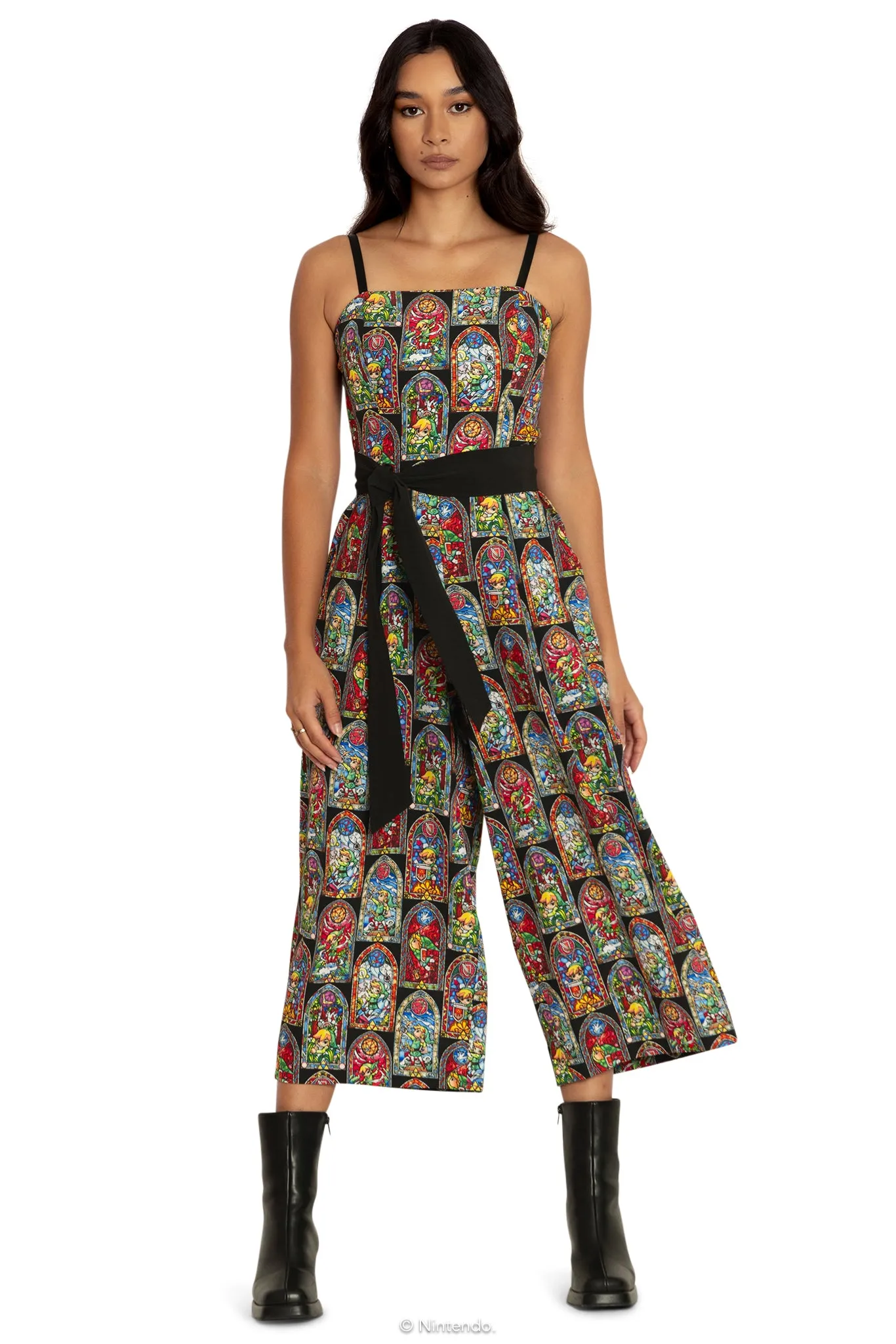 Stained Glass Link Picnic Jumpsuit