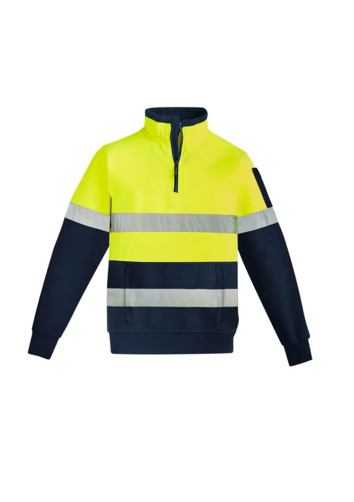 Syzmik ZT567 Mens Hi-Vis 1/4 Zip Hoop Taped Hoodie