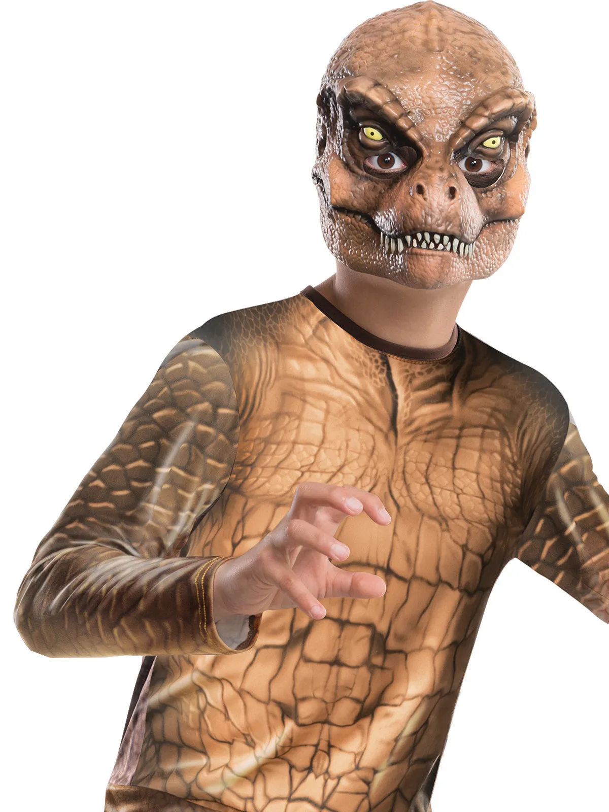 T-REX DELUXE LENTICULAR COSTUME, CHILD