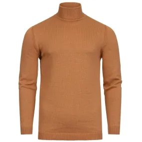 Tan Turtleneck Sweater