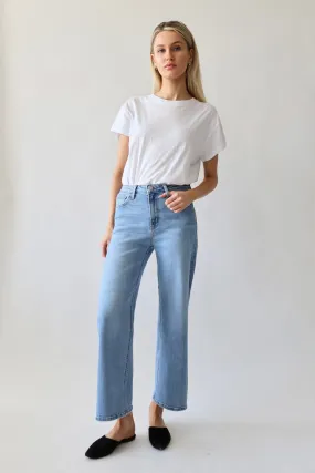 The High Rise Wide Leg Jeans