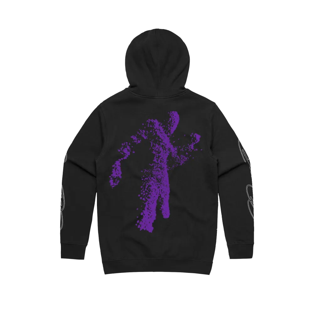 The Jungle Giants / Black Purple Dancing Hoodie