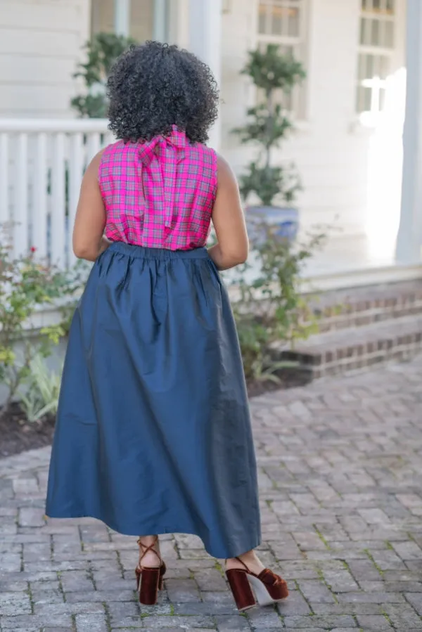 The Noisette Skirt in Navy