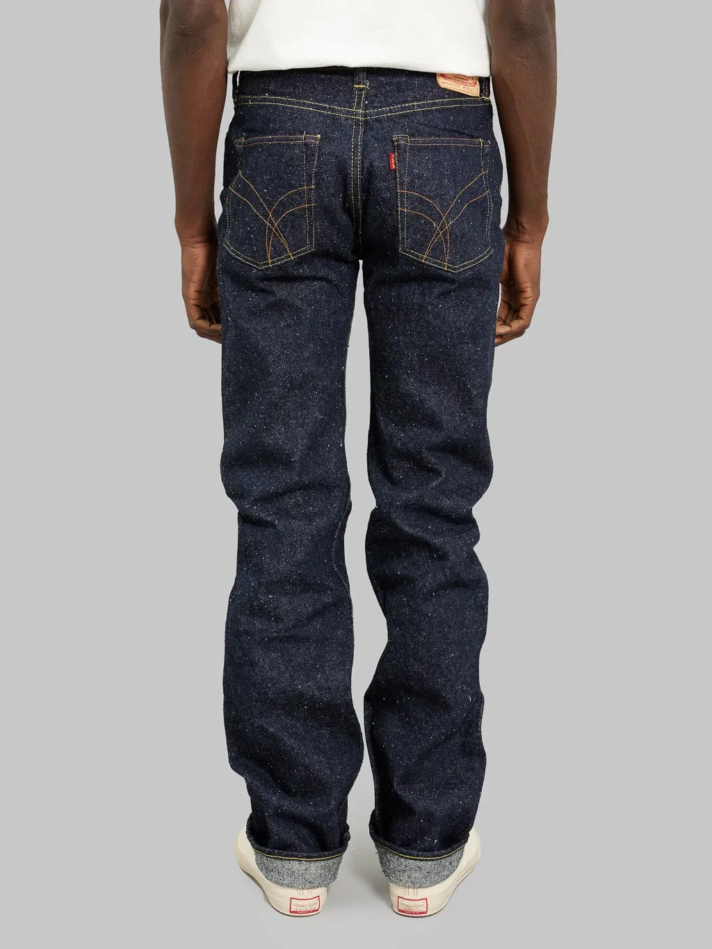 The Strike Gold 0103KE "Keep Earth" Natural Indigo Regular Straight Jeans