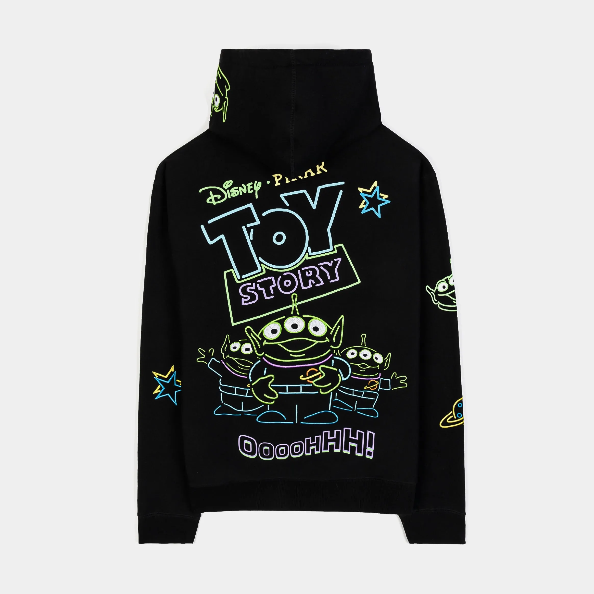 Toy Story by Shoe Palace Alien Pullover Mens Hoodie (Black/Green)