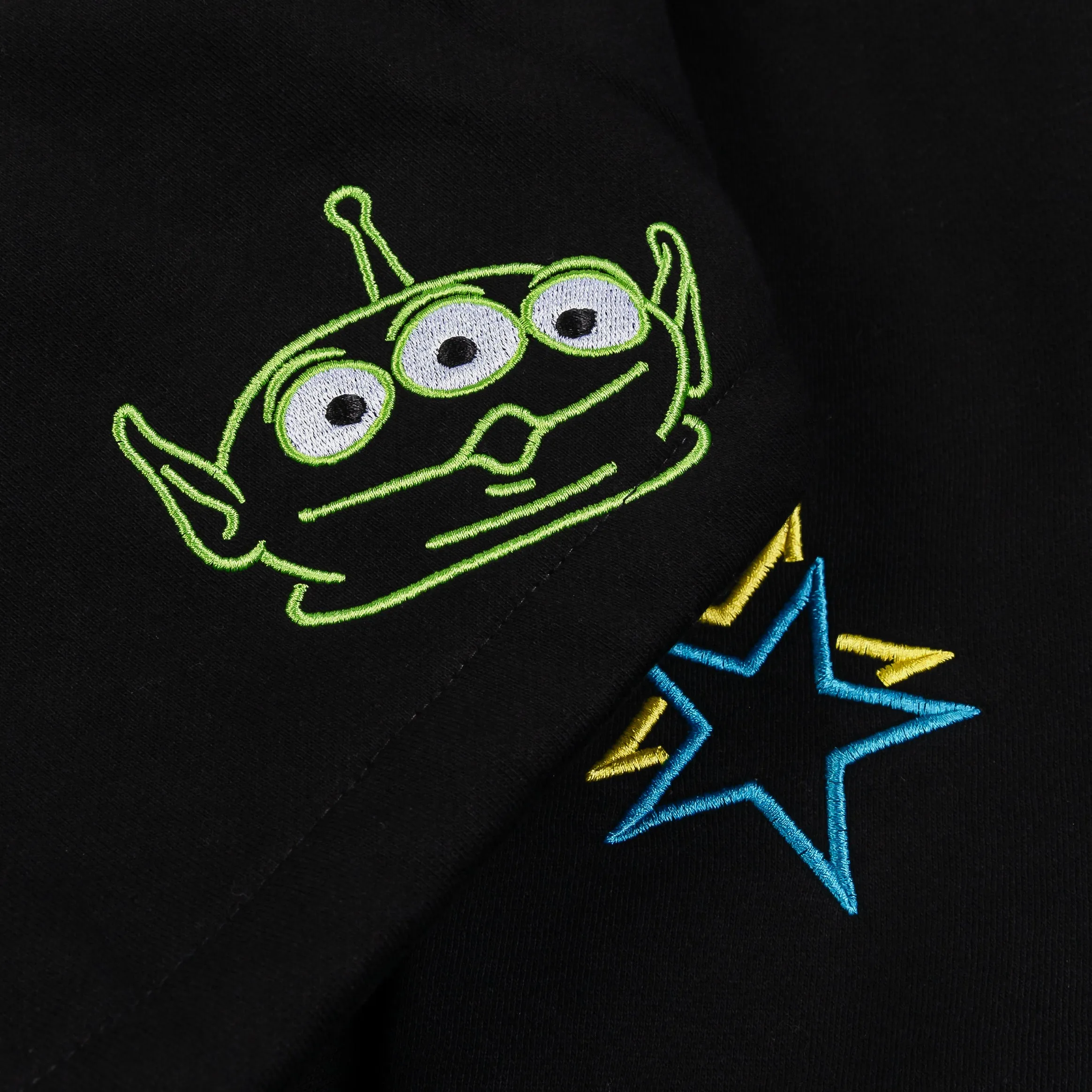 Toy Story by Shoe Palace Alien Pullover Mens Hoodie (Black/Green)