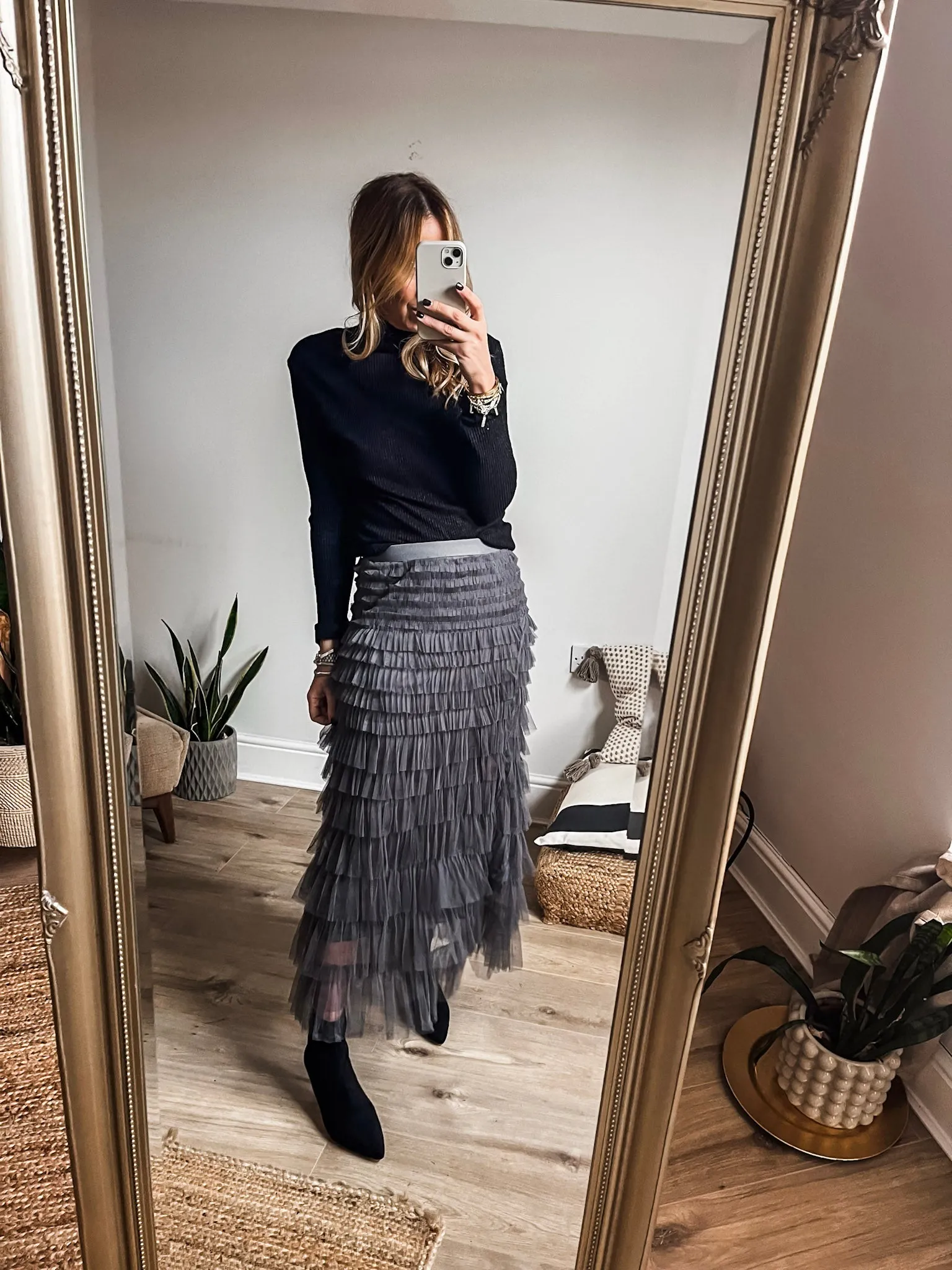 Tulle Layered Skirt