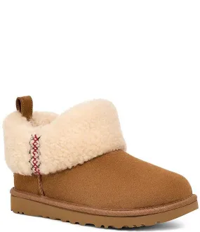 UGG™ Classic Ultra Mini Braid Chestnut