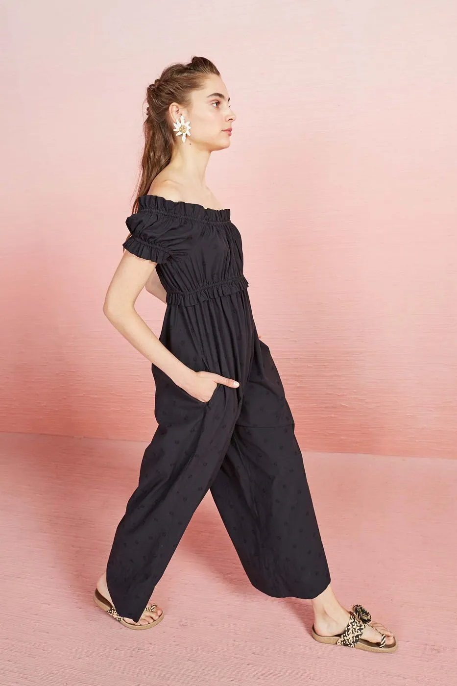 ULLA JOHNSON - Gigi Jumpsuit Jet