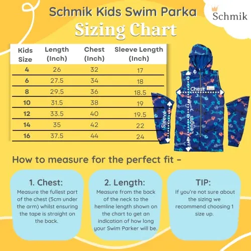 Unisex Swim Parka   Free Swim Bag Water Resistant Warm Coat Water K12