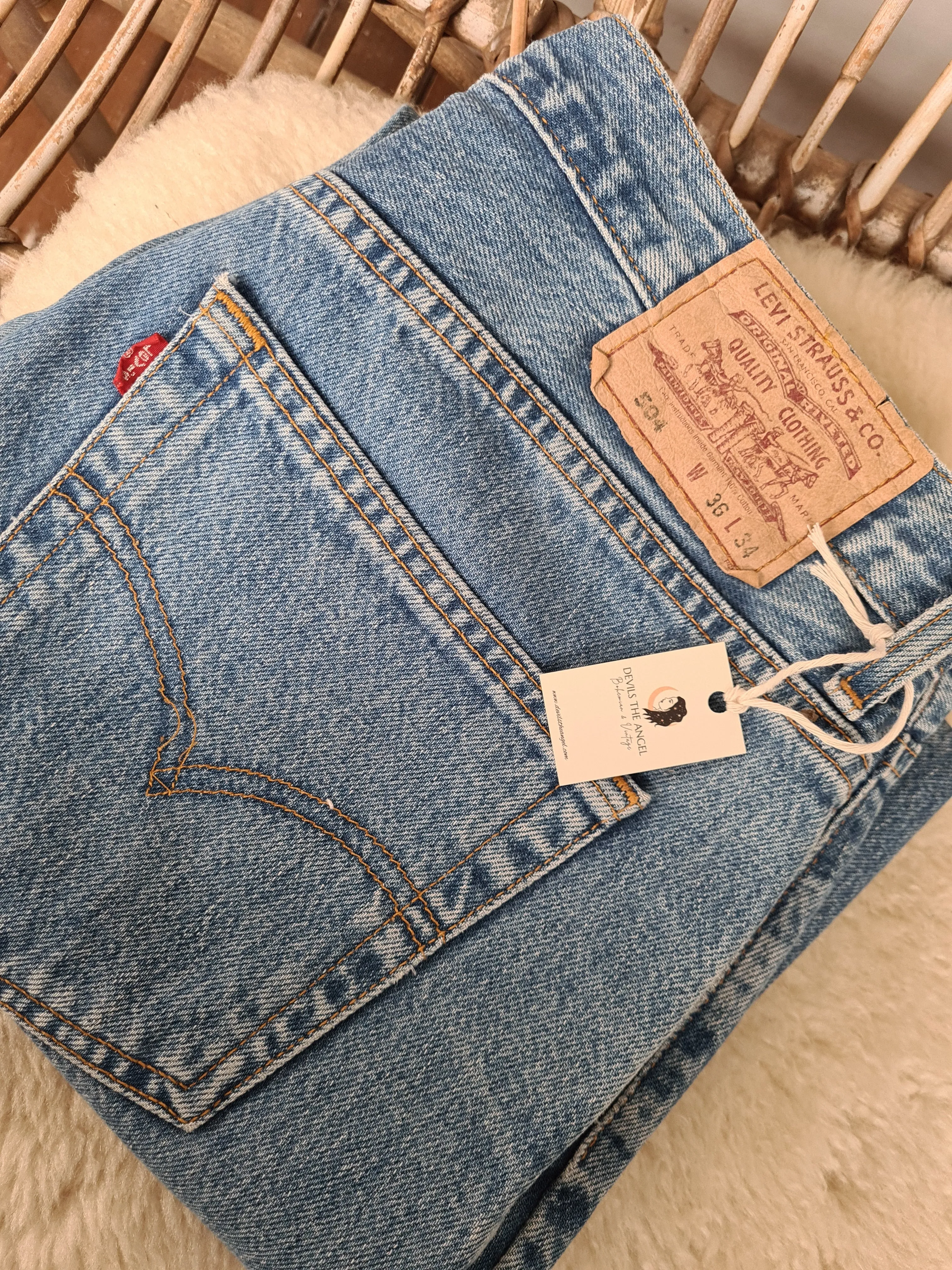 Vintage Levis jeans 504 size 36/34