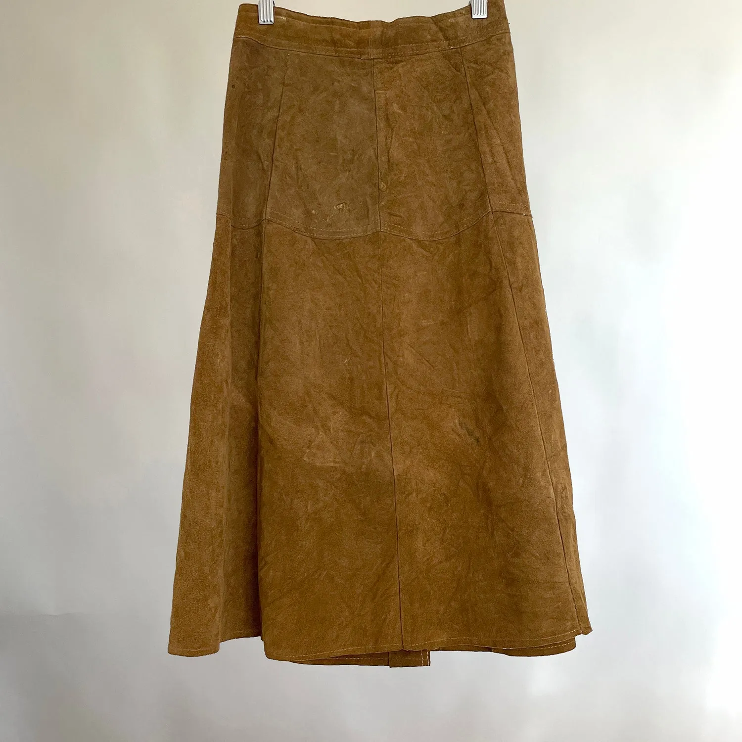 Vintage Suede Skirt