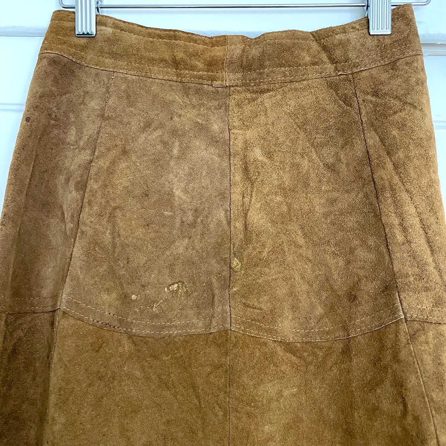 Vintage Suede Skirt