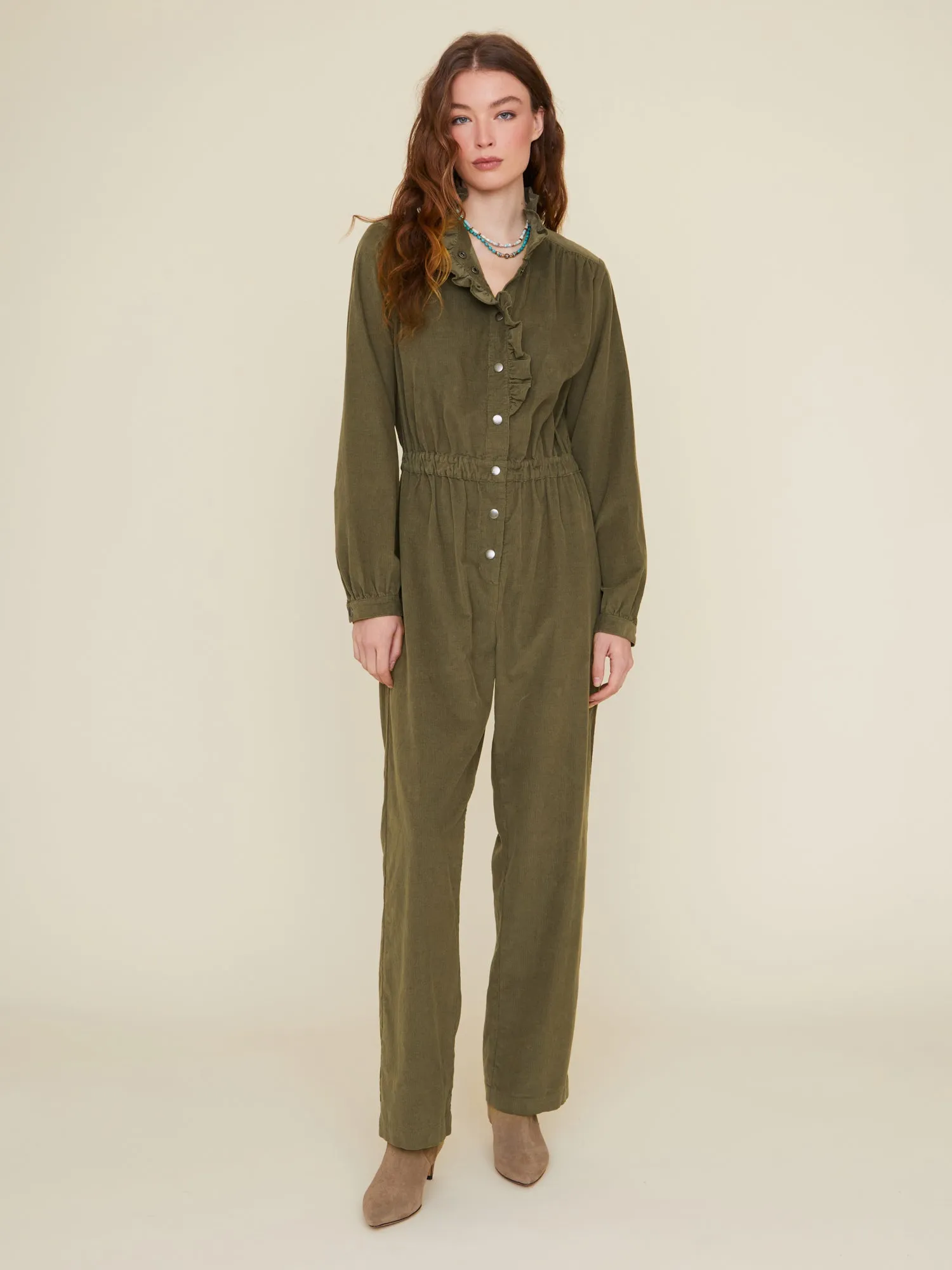 Xirena - Harlee Jumpsuit in Green Olive