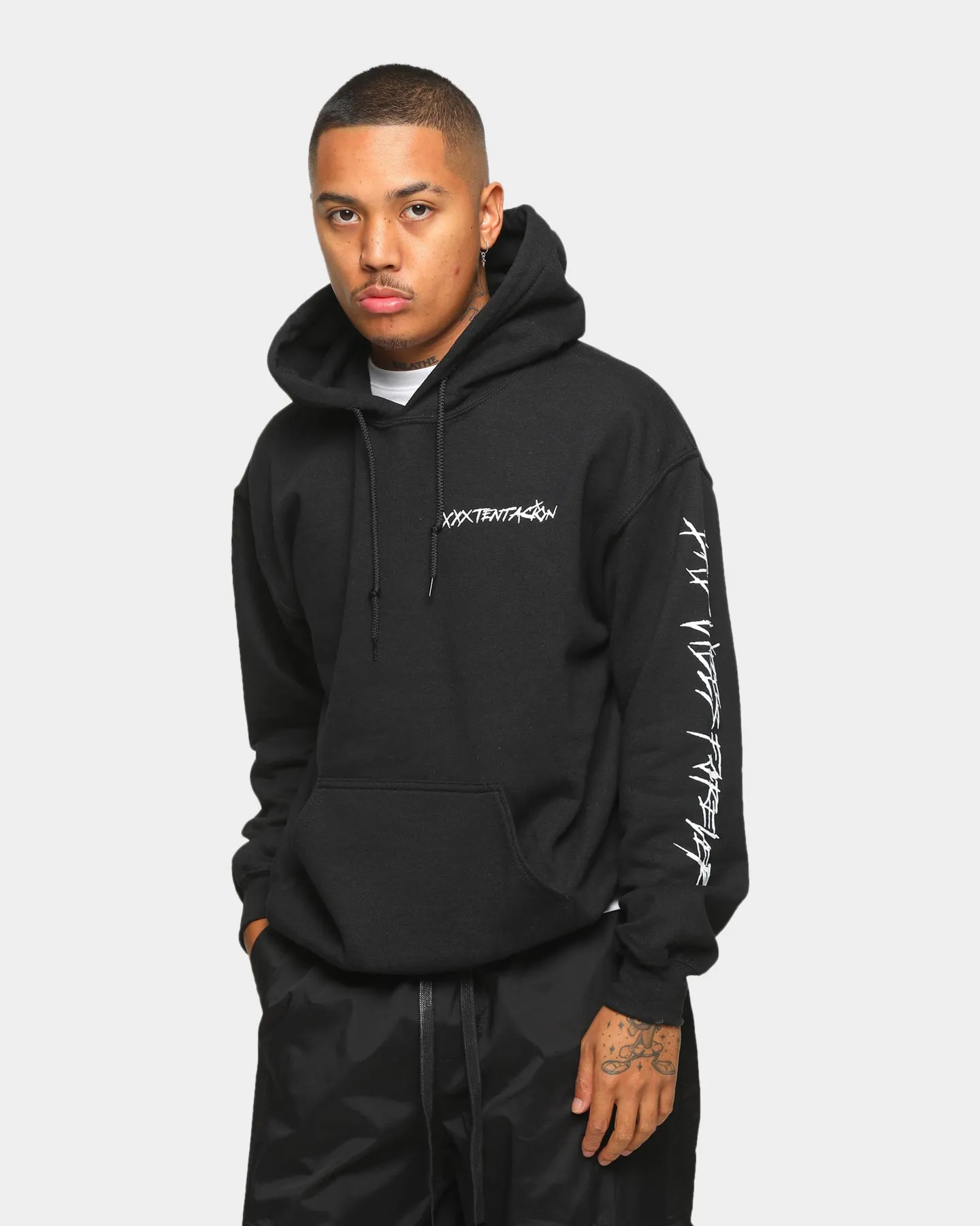 XXXtentacion Men's Bad Vibes Hoodie Black