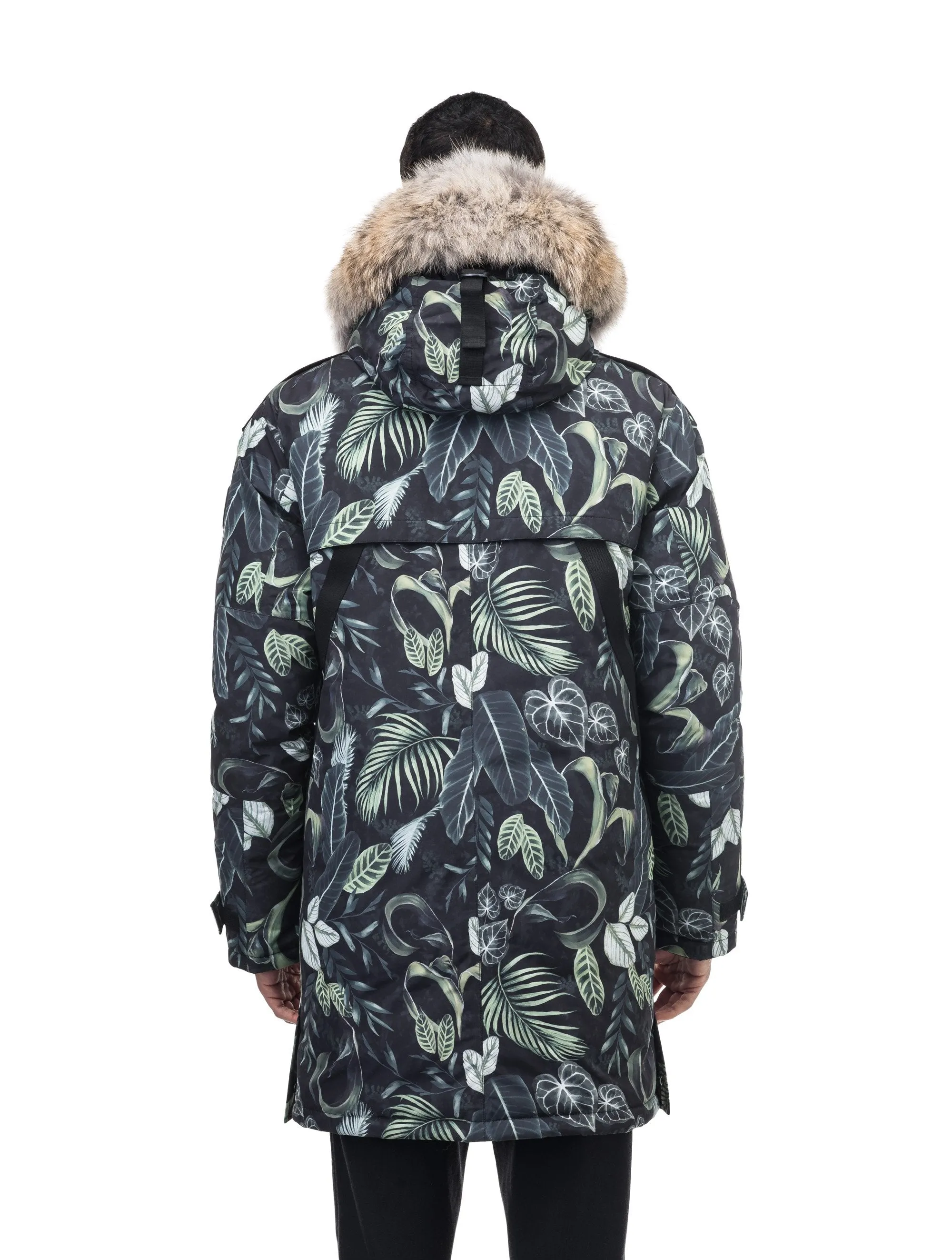 Yatesy Men's Long Parka