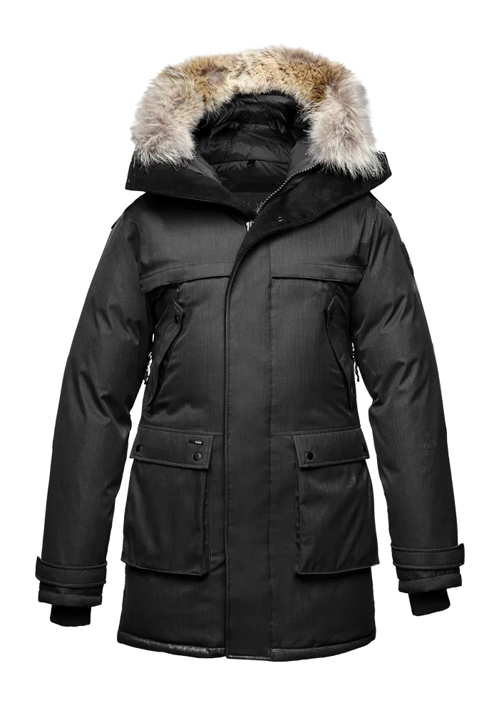 Yatesy Men's Long Parka