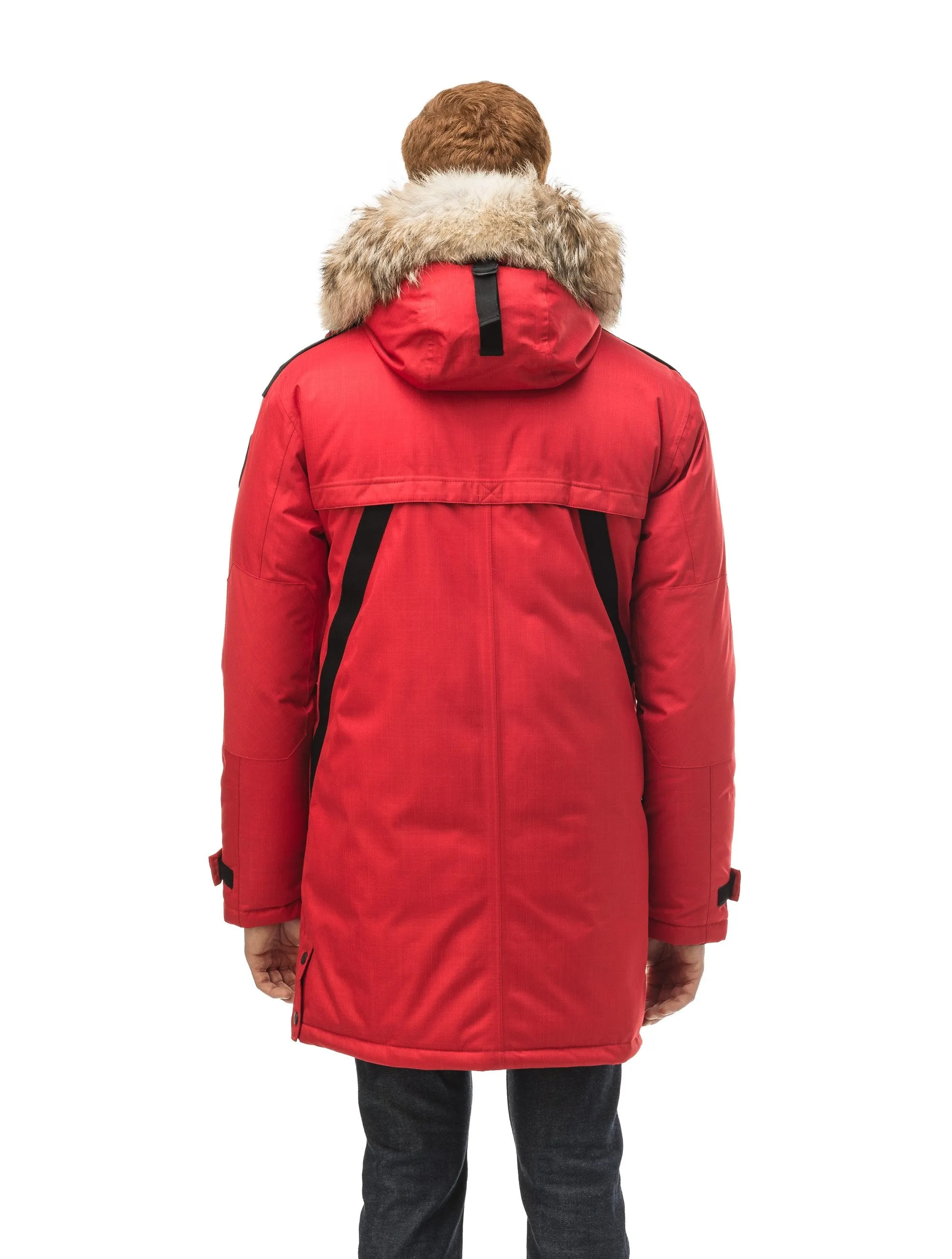 Yatesy Men's Long Parka