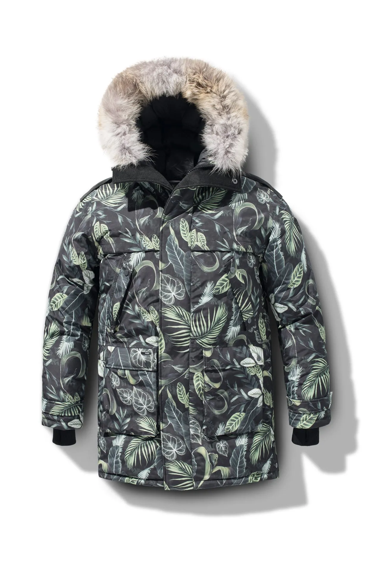 Yatesy Men's Long Parka