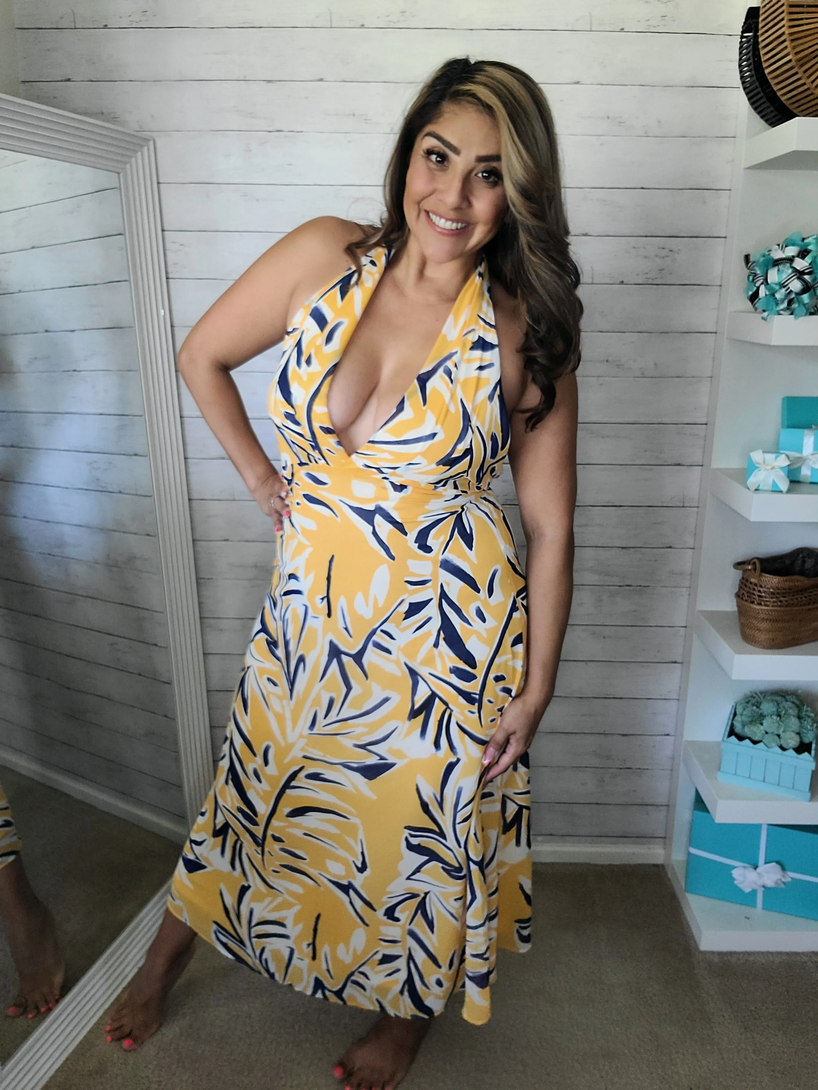 Yellow Stone Maxi Dress