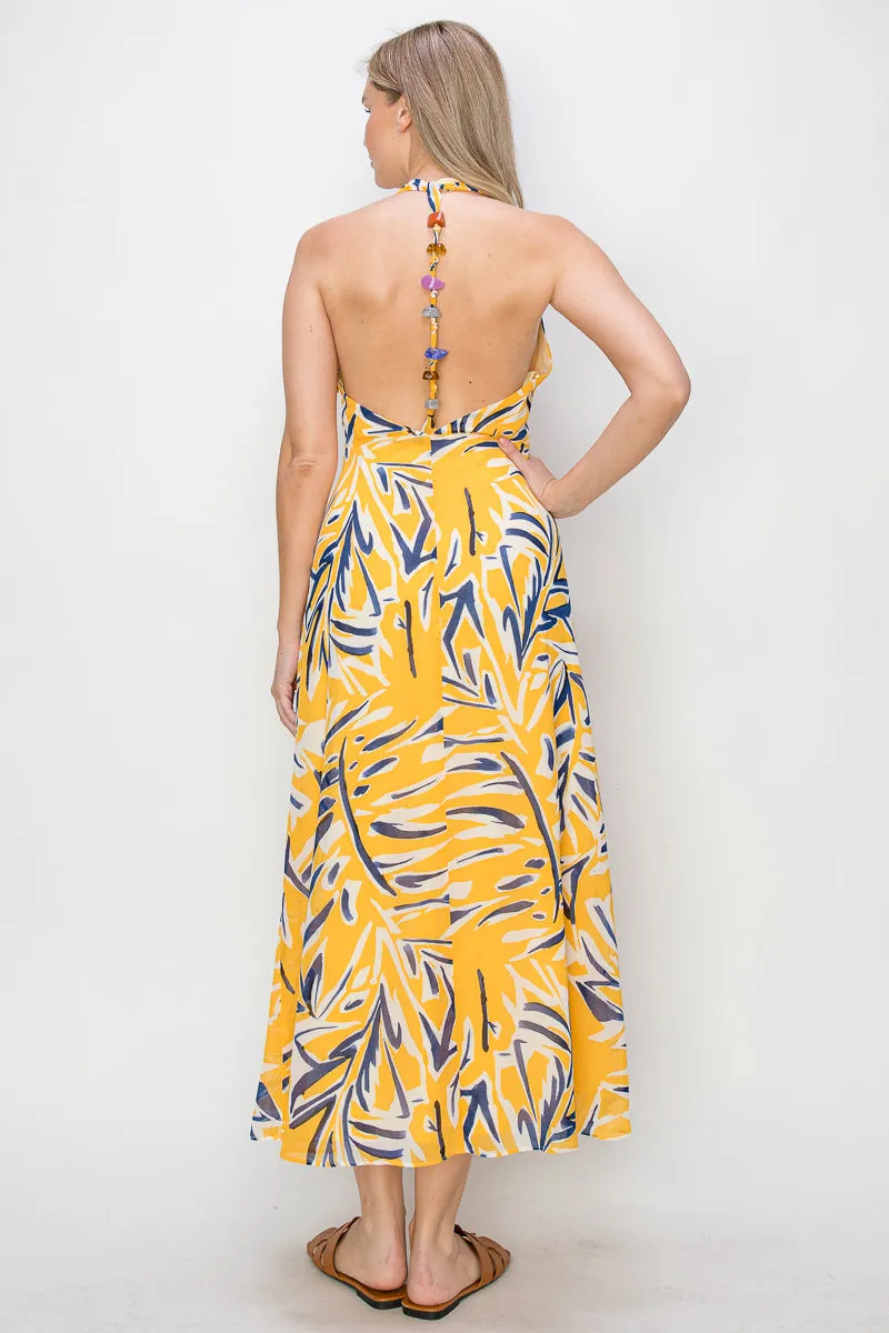 Yellow Stone Maxi Dress