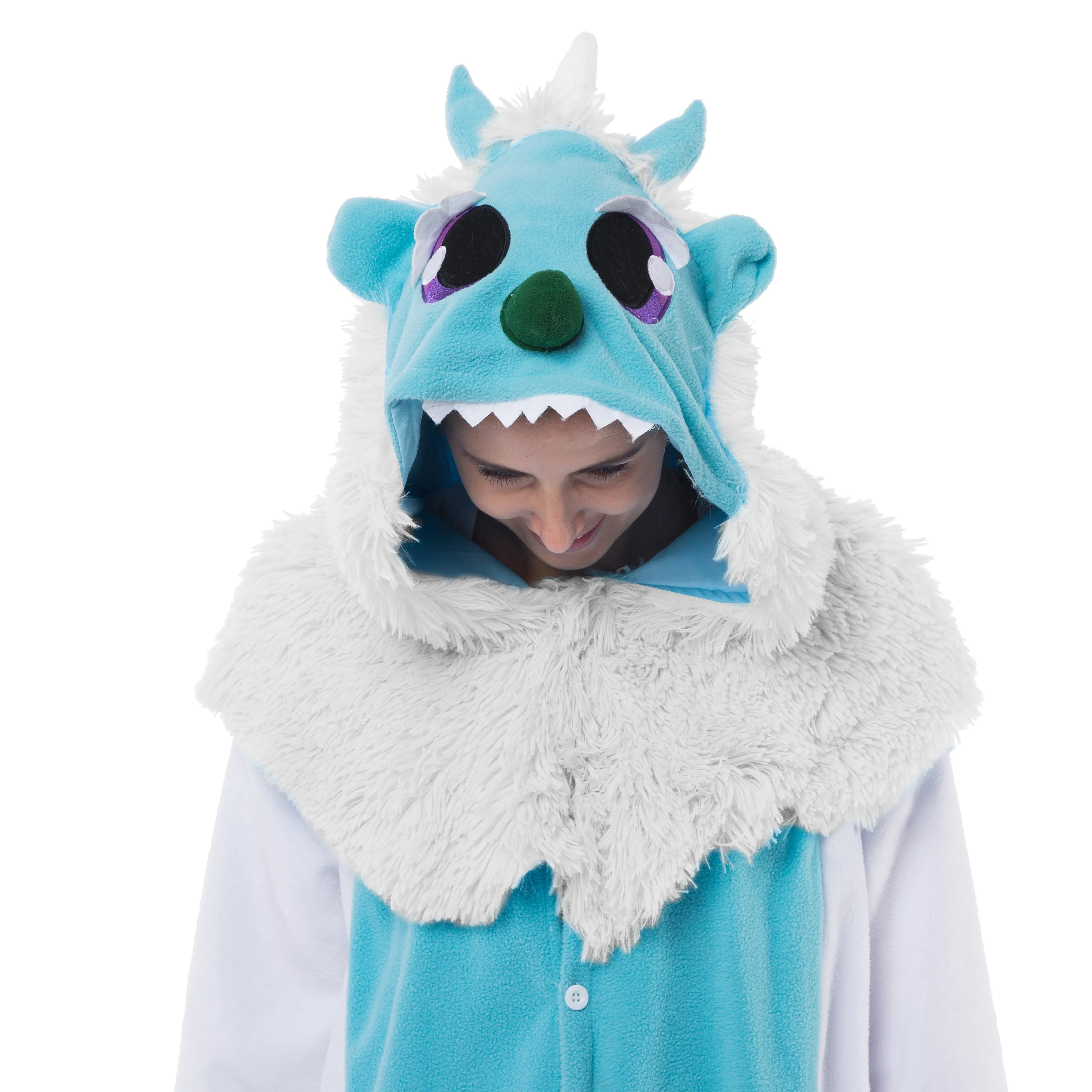 Yeti jumpsuit Pajama Costume - Adult