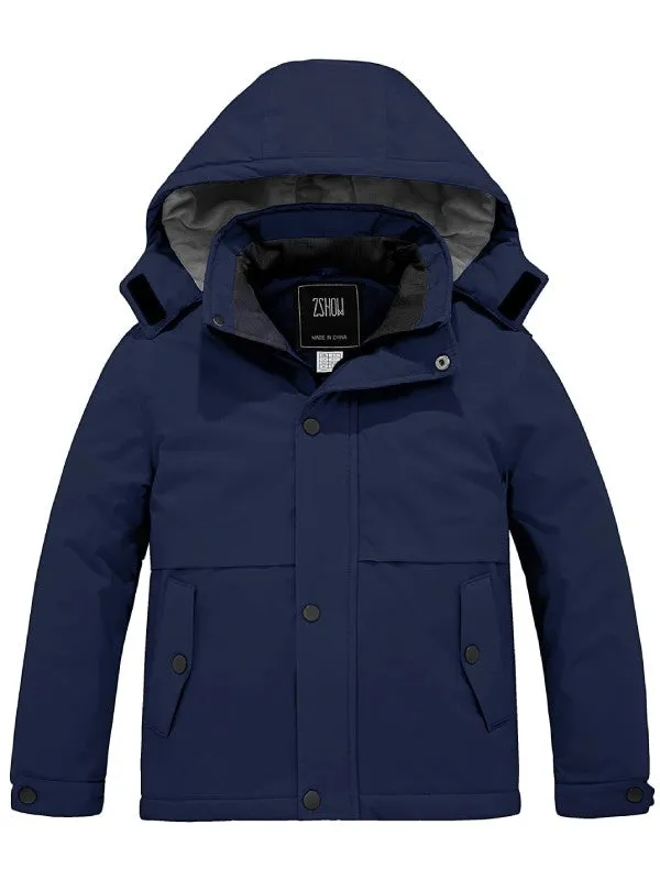 ZSHOW Boys' Waterproof Ski Jacket