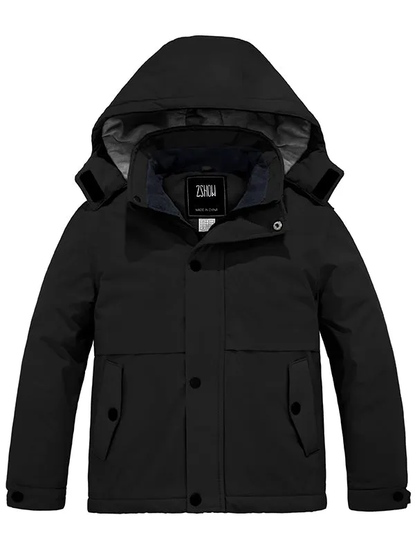 ZSHOW Boys' Waterproof Ski Jacket